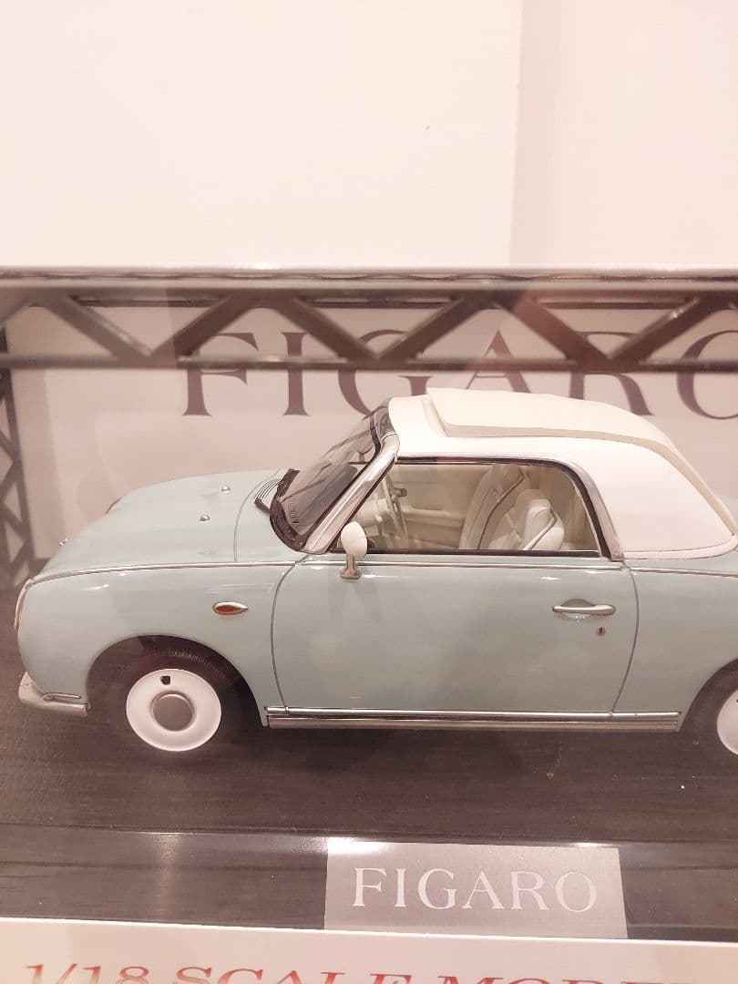 HobbyJapan　ホビージャパン 1/18 日産 フィガロ　ペールアクア