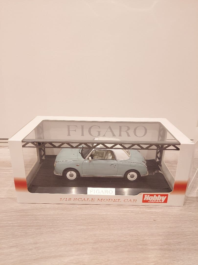 HobbyJapan　ホビージャパン 1/18 日産 フィガロ　ペールアクア