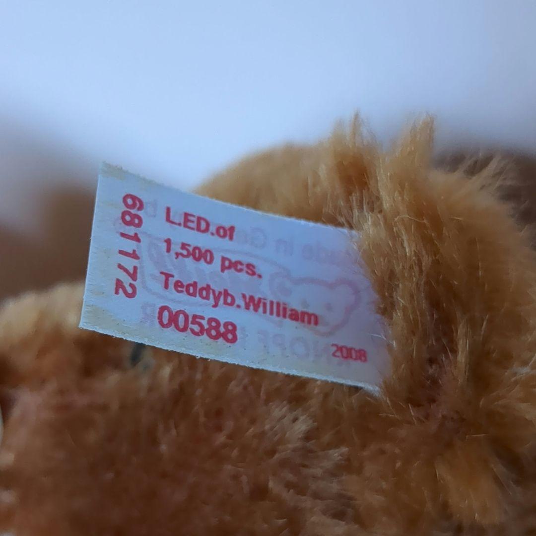 シュタイフ Steiff テディベア ウィリアム＆ヘンリー ブラザーズ　缶入り