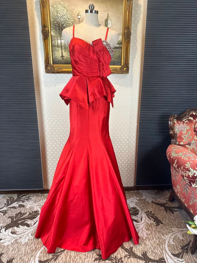 マーメイドロングドレス演奏会ステージ誕生日二次会パティーキャバ嬢