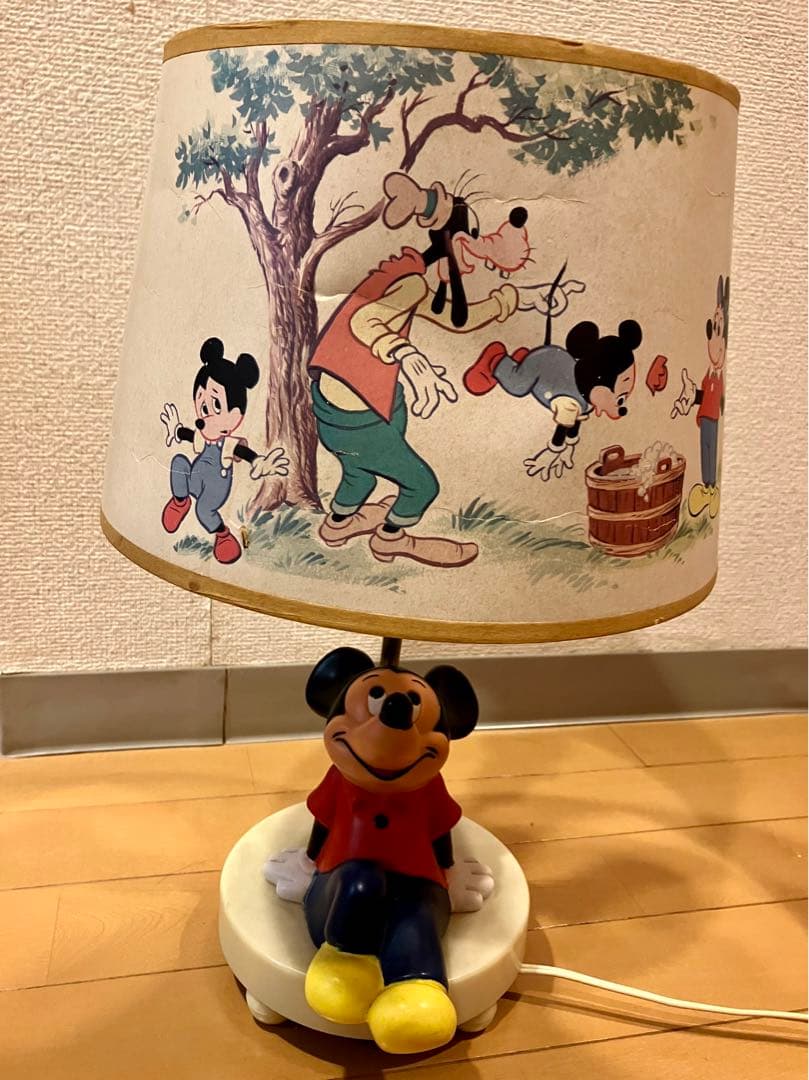 ミッキーマウス ヴィンテージ ランプ - メルカリ
