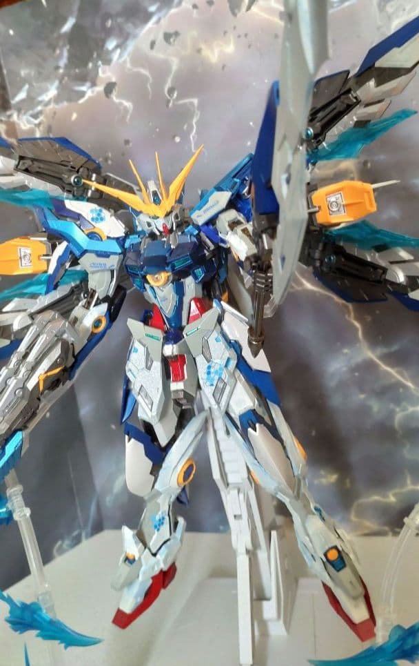 海外製プラモデル ZZA BLUE FLAME CH-01 完成品