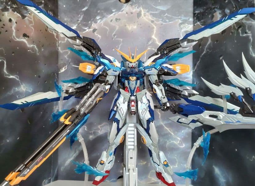 海外製プラモデル ZZA BLUE FLAME CH-01 完成品
