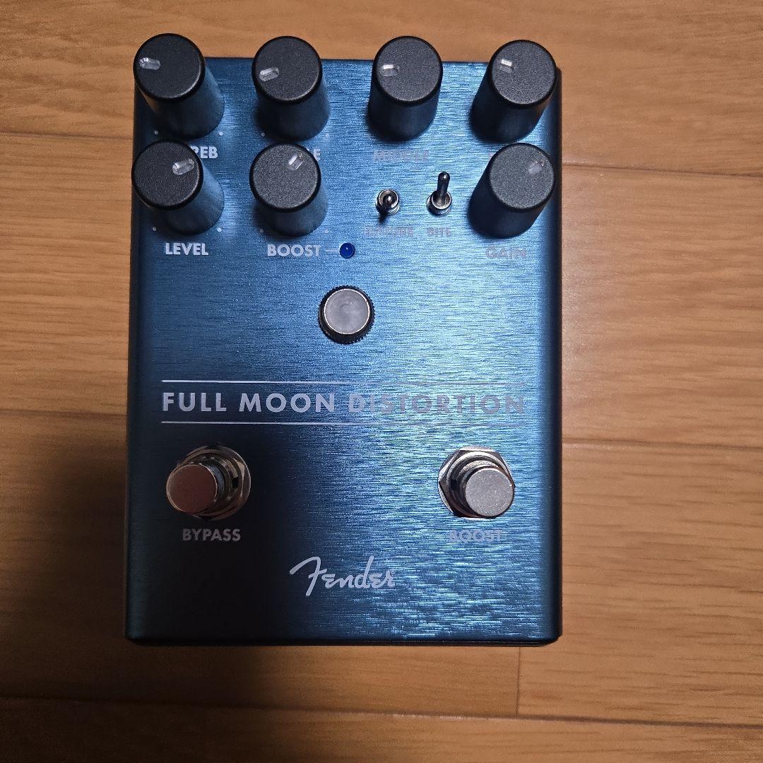 Fender FULL MOON DISTORTION ギターエフェクター エフェクター】美しい青筐体！Fender「FULL MOON DISTORTION」入荷致し