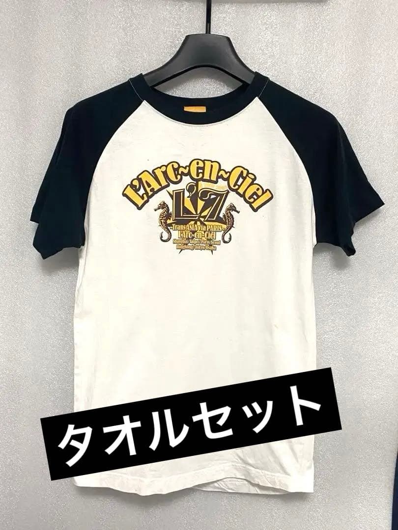 L'Arc~en~Ciel Tシャツ&タオル TOUR 2008 L'7 (M) - メルカリ
