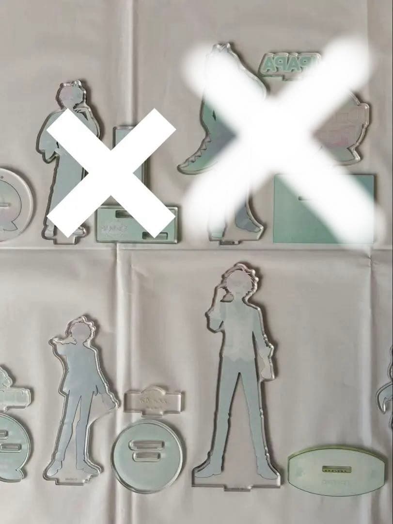 【カラフルピーチ】アクリルスタンド じゃぱぱ10点セット(バラ売り1個〜◯)