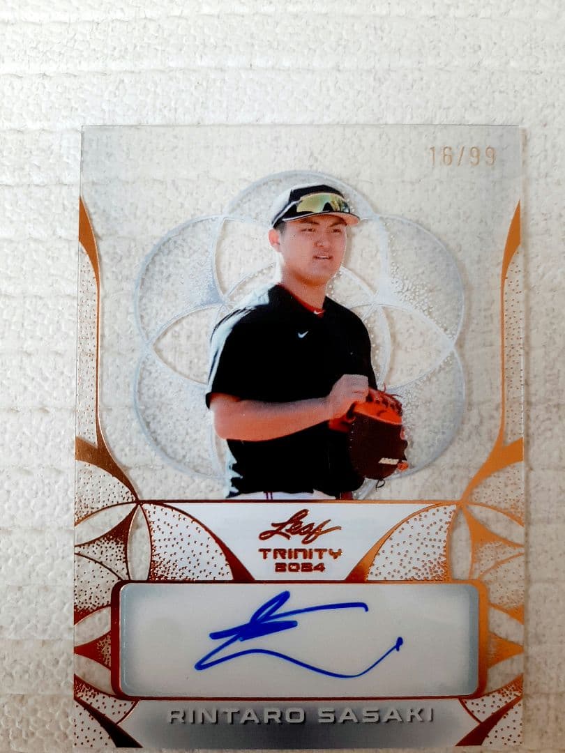 99枚限定 佐々木麟太郎 2025 直筆サインカード