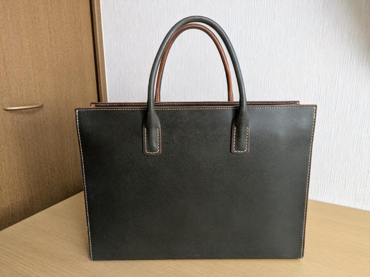 【超レア】亀屋革具製 受注後生産オーダーメードビジネスバック