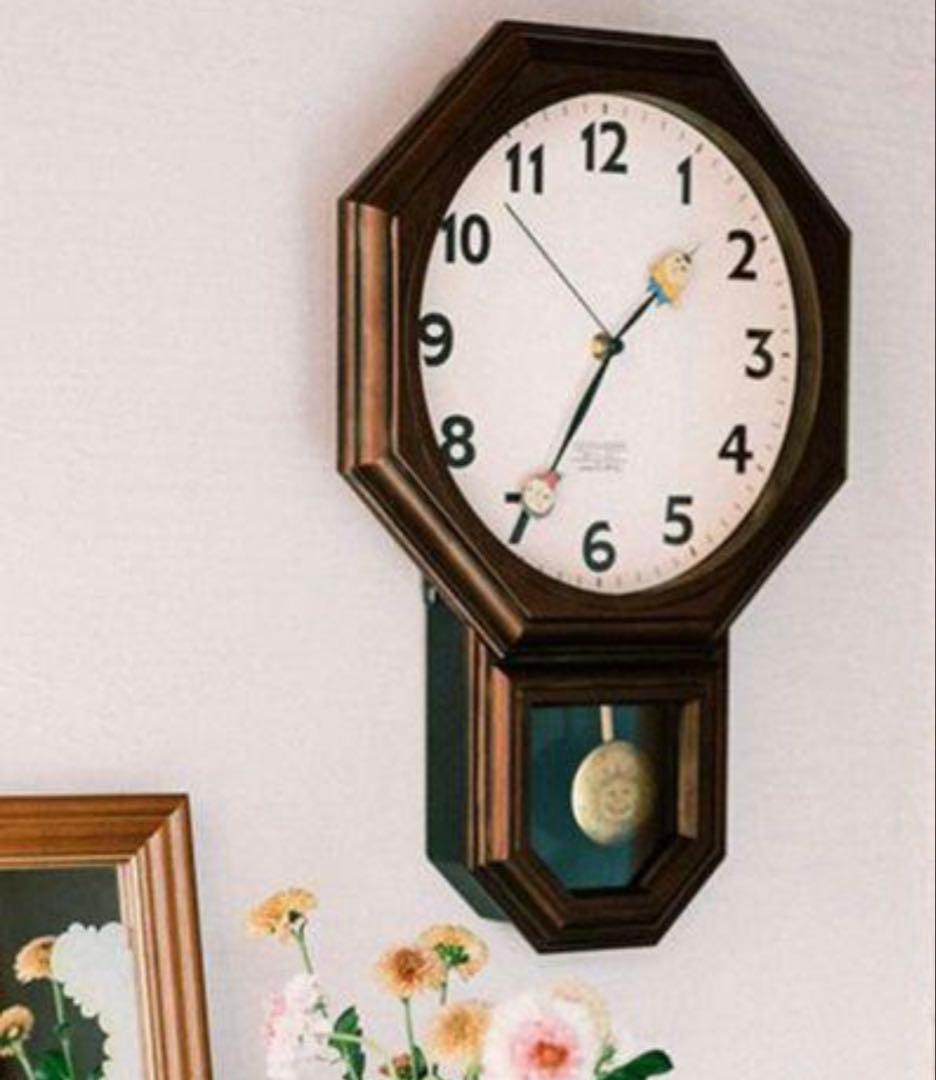 コジコジ 振り子時計 studioCLIP COJI‐COJIコラボ コジコジと仲間たち