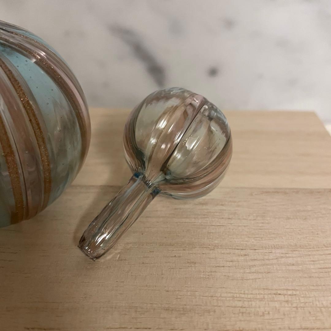 ☆未使用•アンティーク☆ベネチアンガラス•パヒュームボトル3点