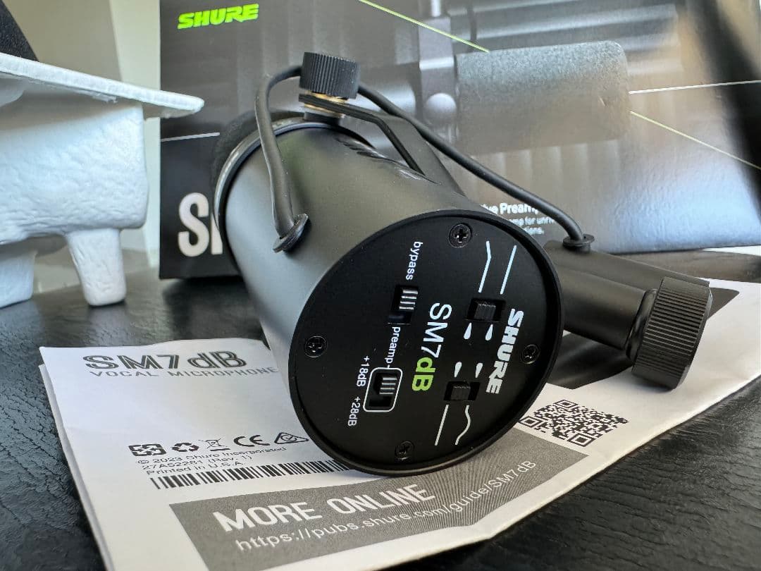 SHURE SM7DB ダイナミックマイク