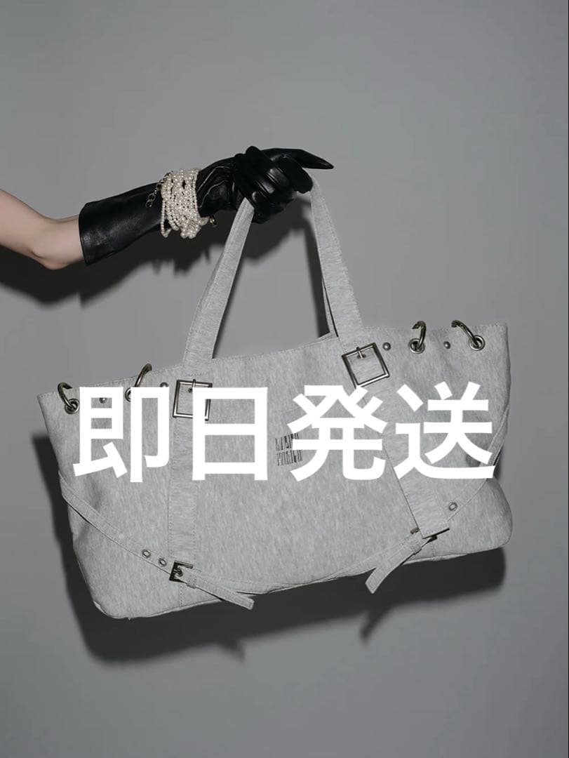 Darich - darich ダーリッチ リングスウェットボストンバッグ グレーの