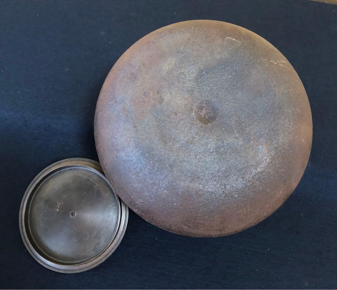 ‼️割引《R》茶道具 糸目 甑口釜 清光堂 佐藤清光 作歴 共箱　250731F3