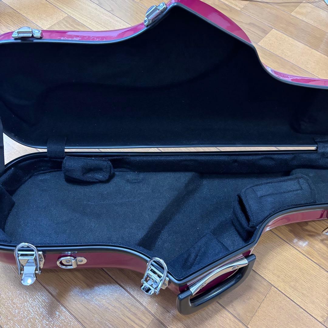 バイオレット　ボルドー　アルトサックスケース