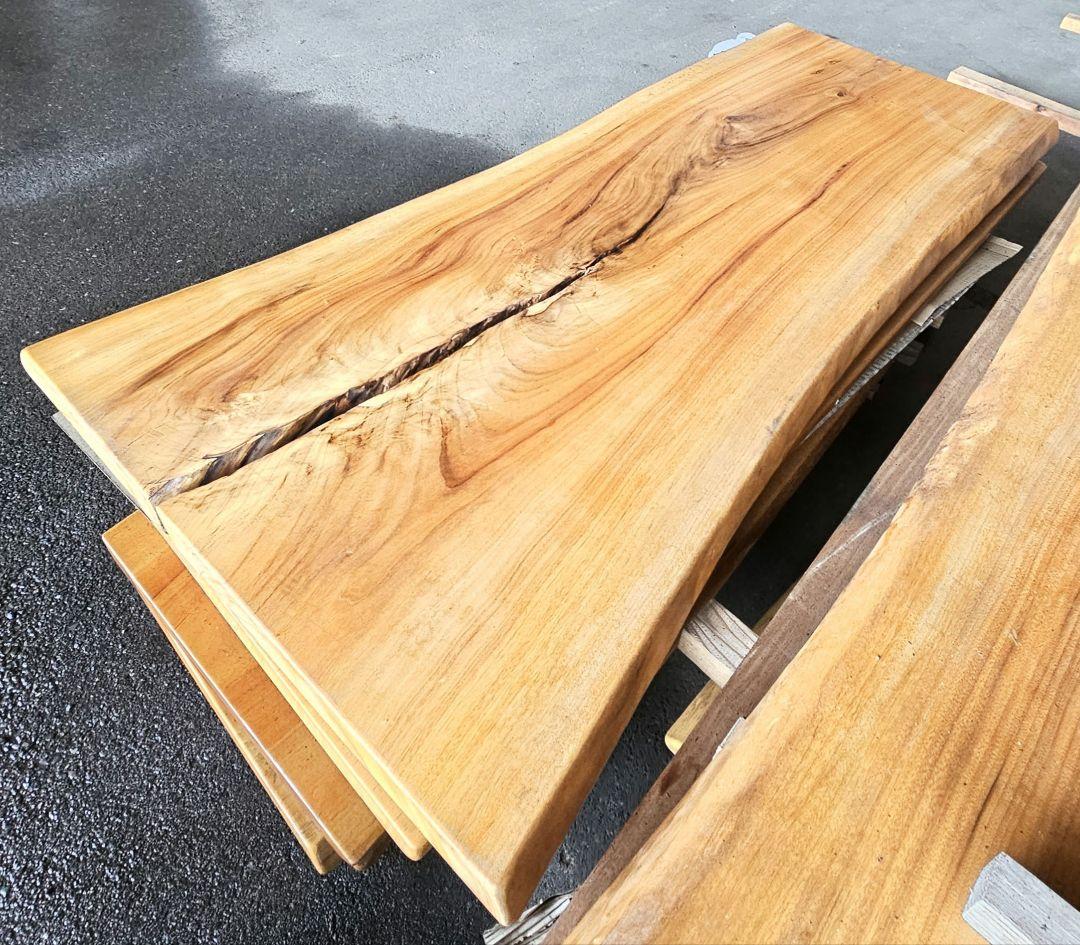 楠　一枚板　希少　ダイニング　テーブル　リビング　栃　ウォールナット