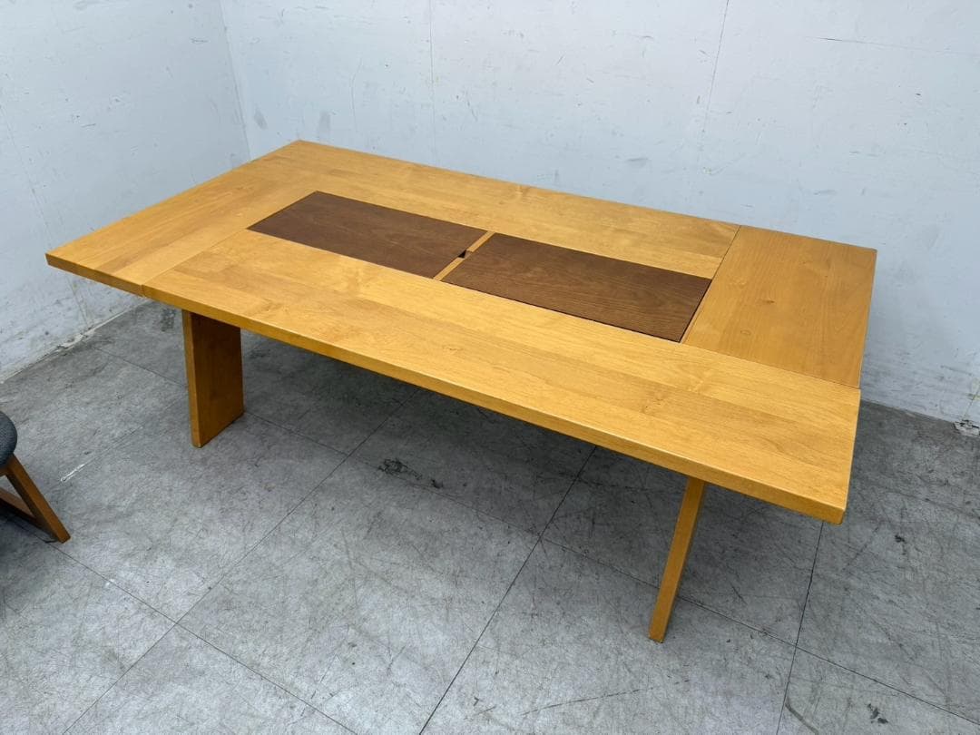 T6805☆静岡家具製作所☆四季☆65万☆低座ベンチダイニング4点セット