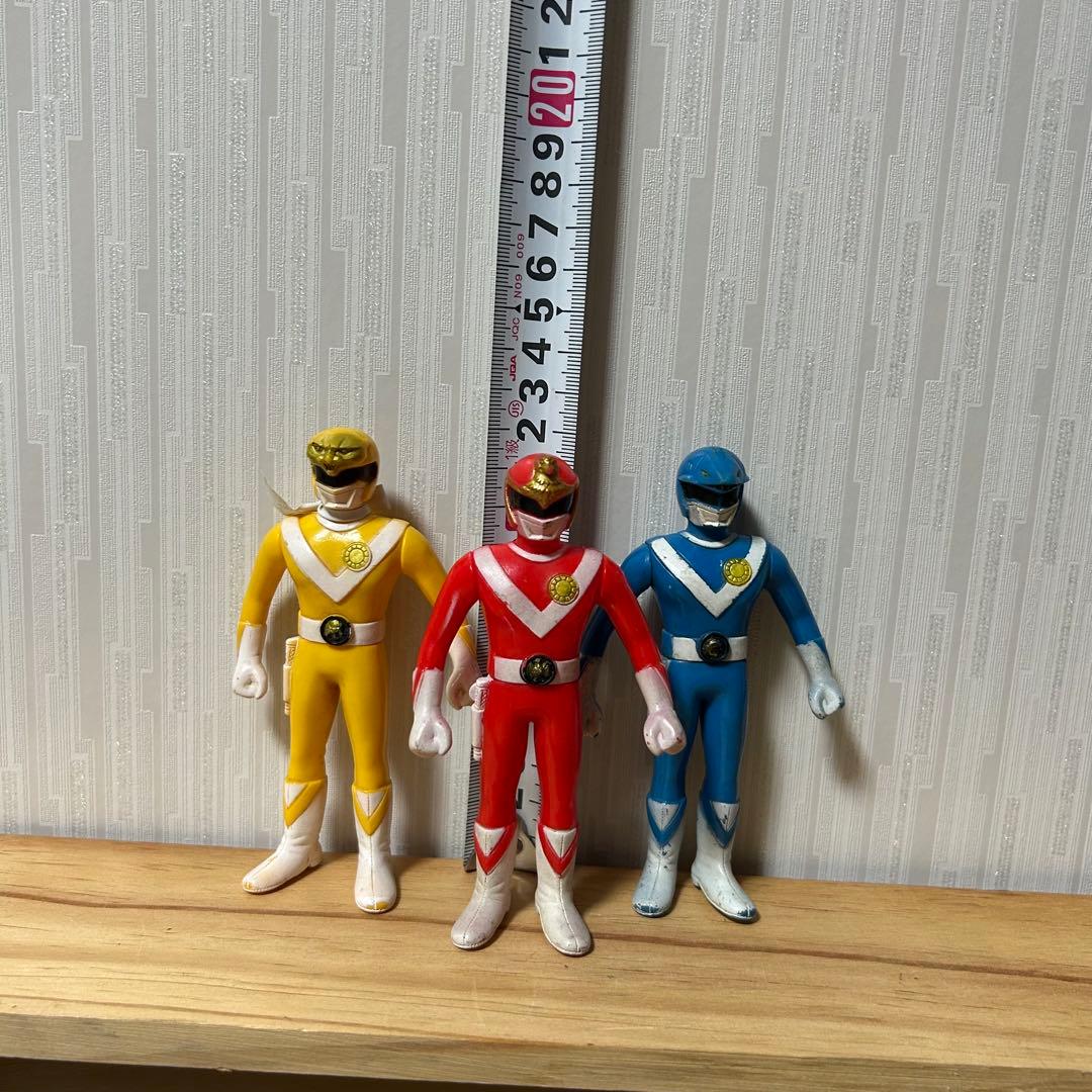 太陽戦隊サンバルカン ソフビ ポピー 当時物 年代物