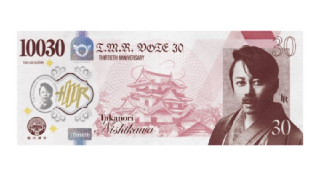 T.M.Revolution. VOTE30 シャツ 西川貴教　ライブ　タオル