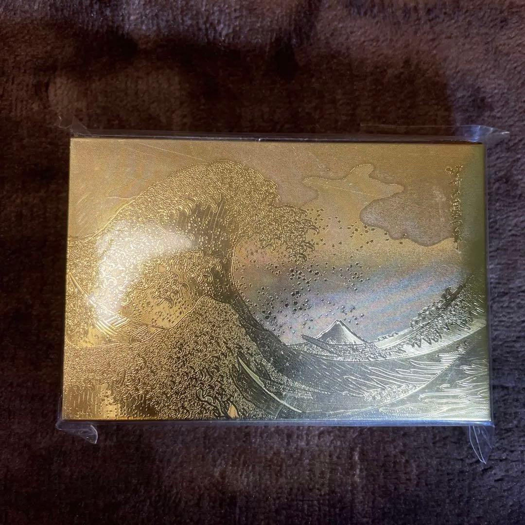 葛飾北斎 富嶽三十六景 ゴールド トランプ - メルカリ
