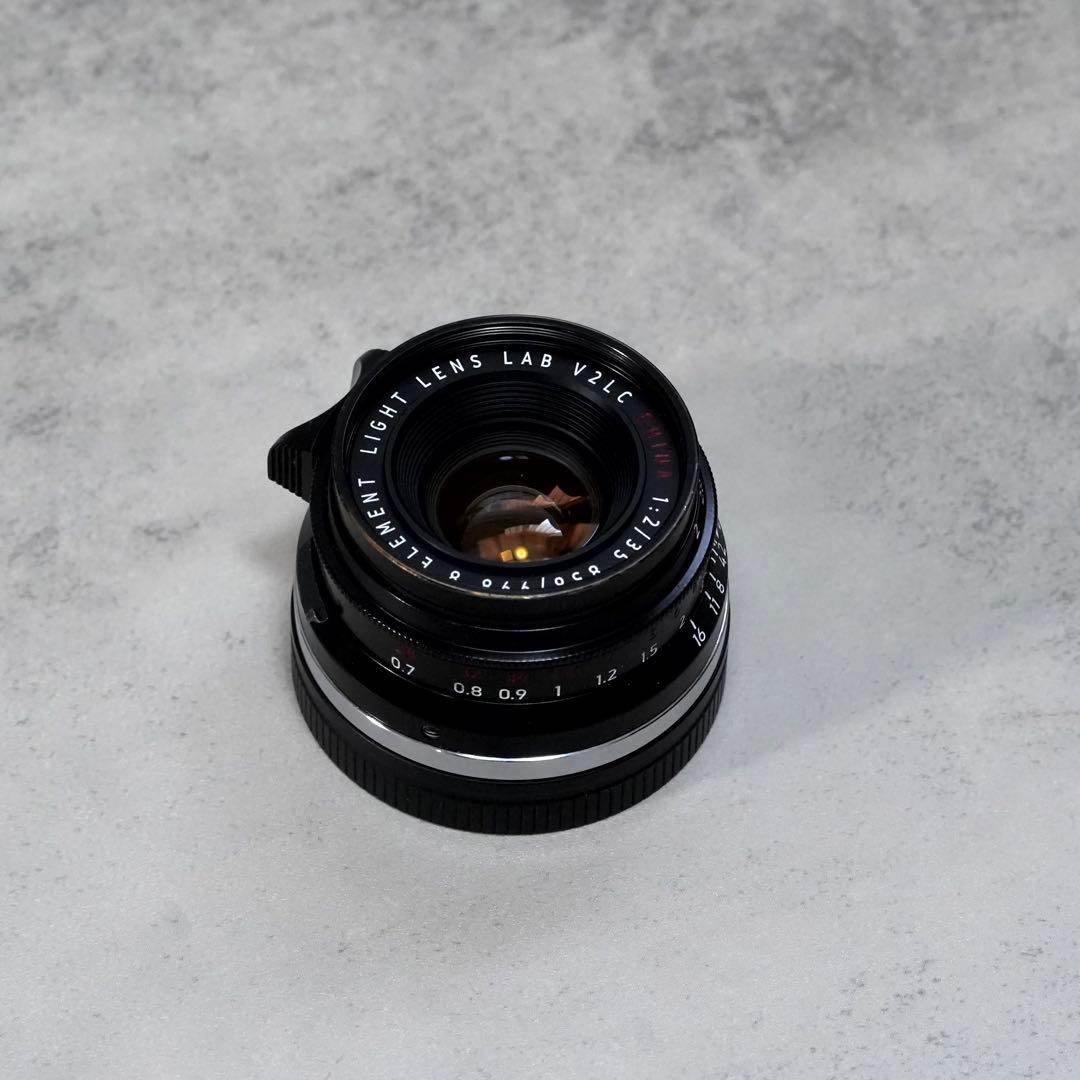 Light lens lab M 35mm F2 ライカM用 ブラックペイントの通販はau PAY