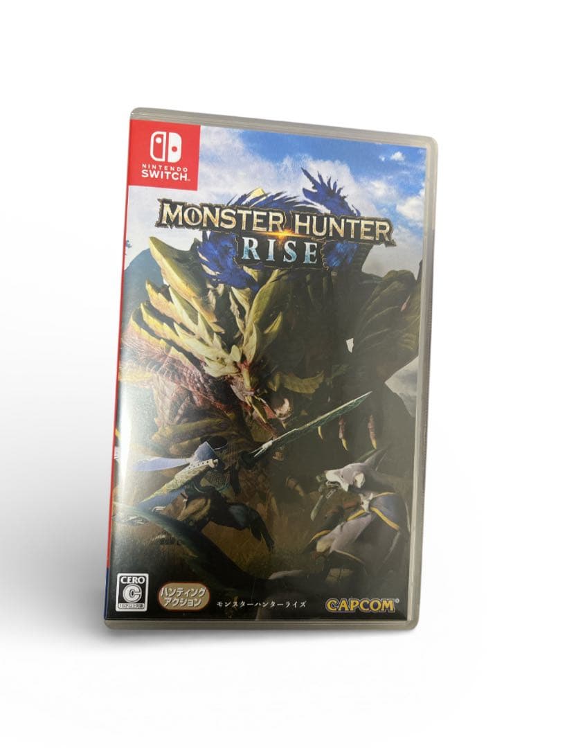 スイッチ本体モンハンライズエディション+モンハンライズ+SDカード+amiibo