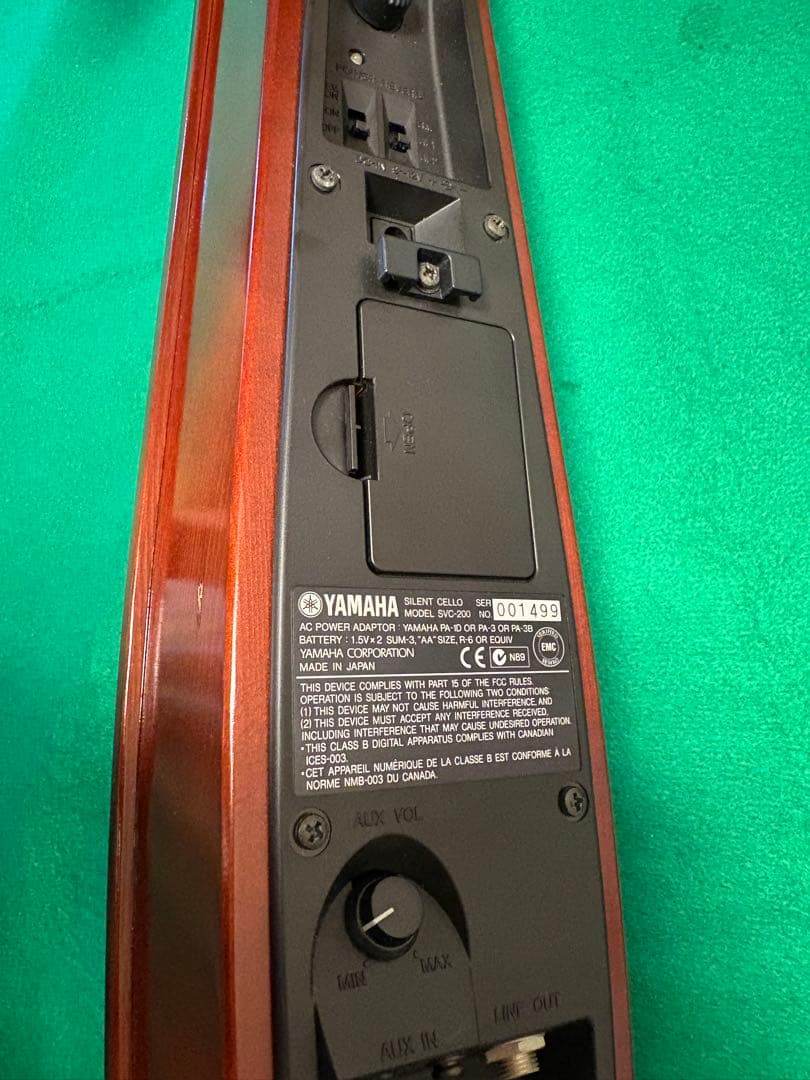 YAMAHA サイレントチェロ　SVC-200