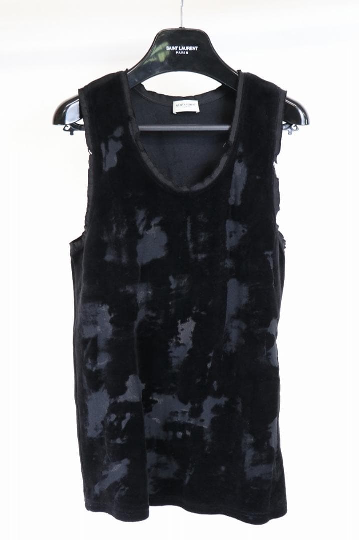 saint laurent paris デストロイストレッチベロア タンクトップ saint laurent paris デストロイストレッチベロア タンクトップ saint