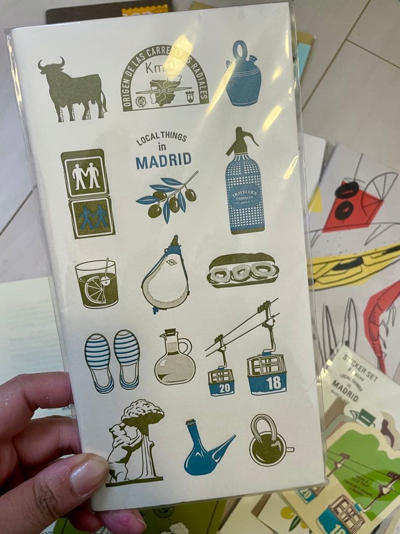 TRAVELER'S NOTE】トラベラーズノート/キャラバンマドリード・香港