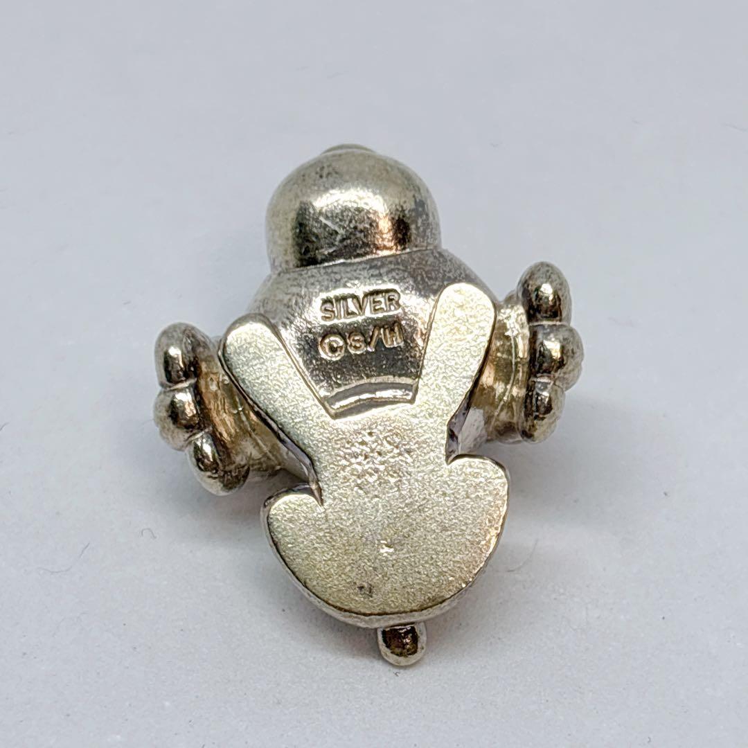 【希少品】お茶犬 コーヒー犬 シルバー SILVER 置物 フィギュア