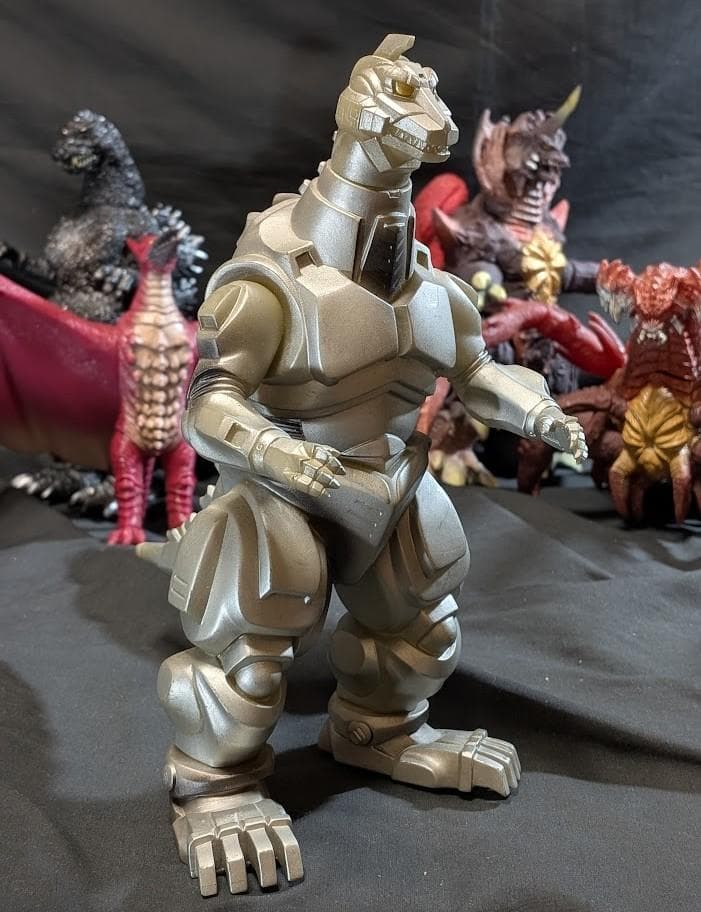 平成ＶＳシリーズ　ゴジラ・メカゴジラ・デストロイア他（バンダイ）ソフビ５体セット