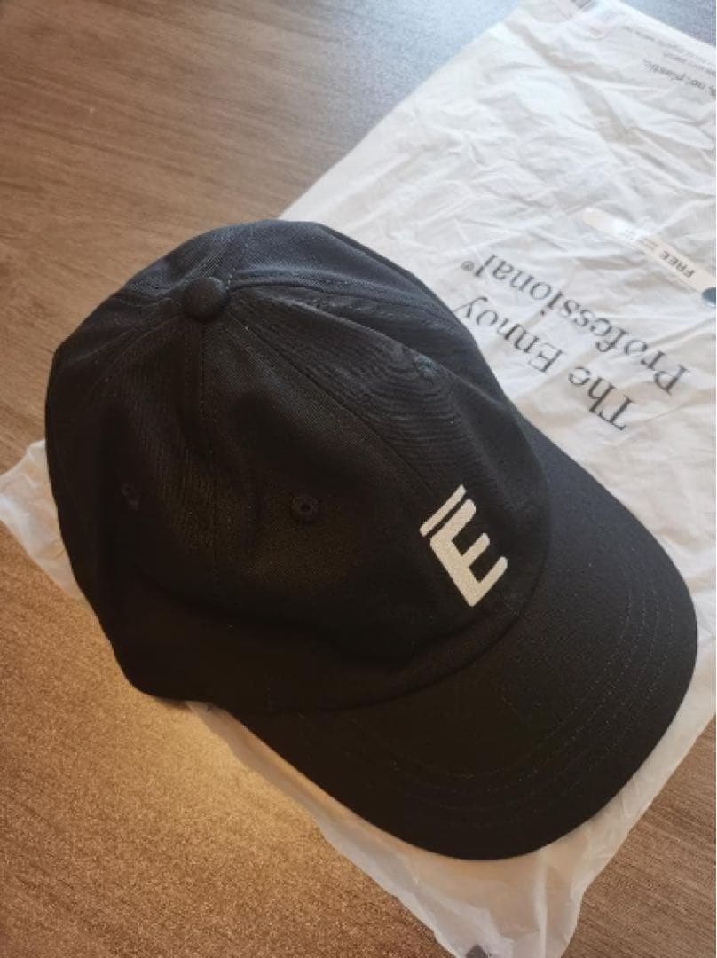 新品-ENNOY COTTON Ē CAP BLACK キャップ エンノイ0z1 - メルカリ