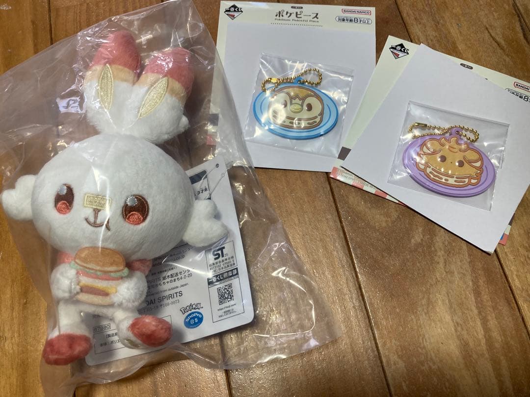 1番くじ ポケピース F賞 ヒバニー - メルカリ