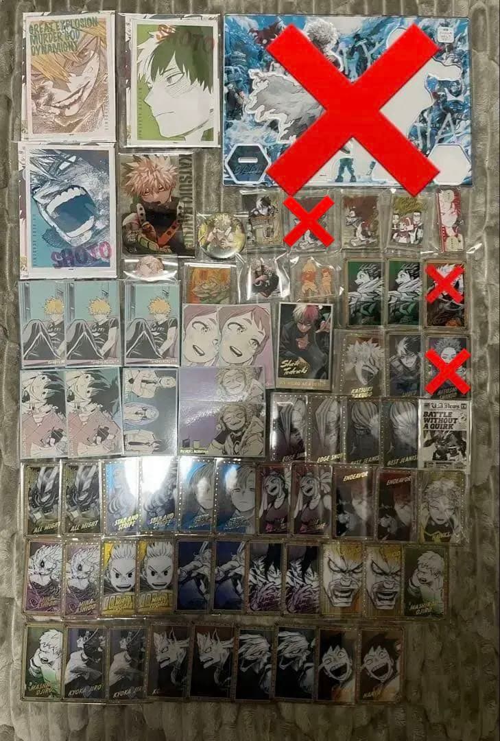 僕のヒーローアカデミア 原画展 グッズ まとめ売り 轟焦凍 緑谷出久 爆豪勝己