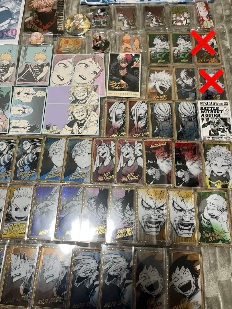 僕のヒーローアカデミア 原画展 グッズ まとめ売り 轟焦凍 緑谷出久 爆豪勝己