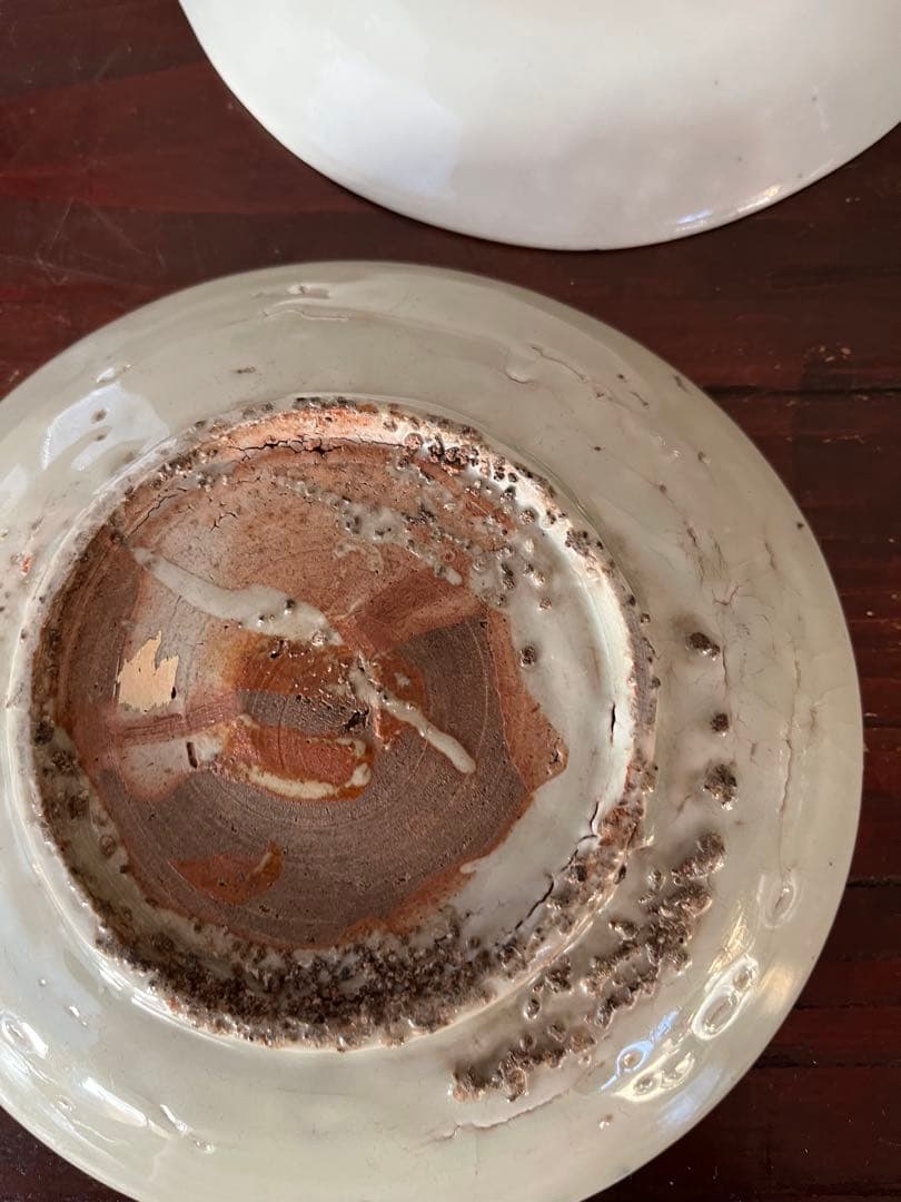 中国骨董 明代 青花 染付 龍紋皿 ショウ州 呉州染付 スワトウ