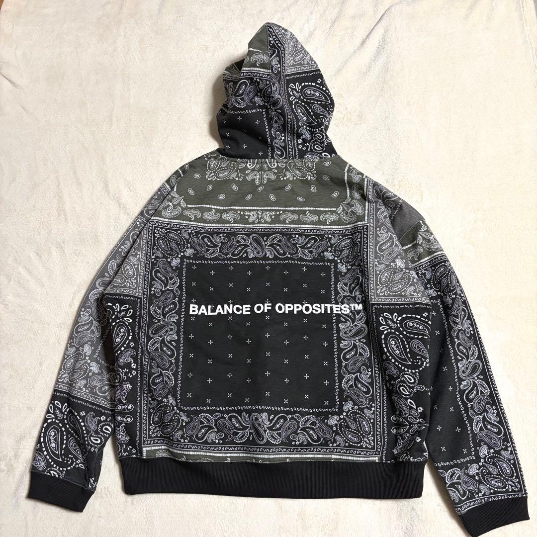 【美品】RVCA ルーカ パーカー セットアップ バンダナ柄 ペイズリー柄