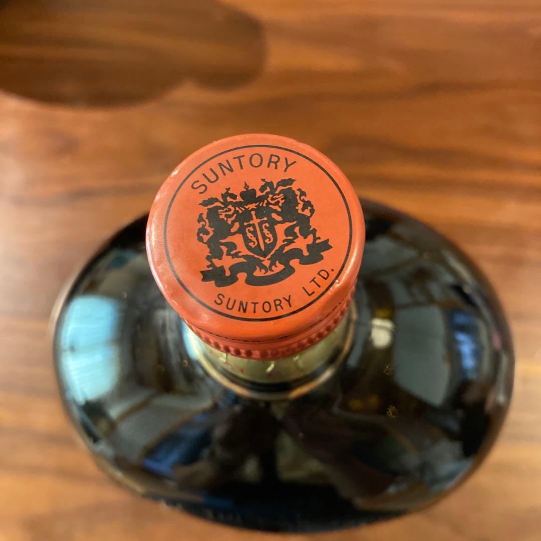 サントリー ウイスキー アートボトル オールド 空瓶 梅に鶯 - メルカリ
