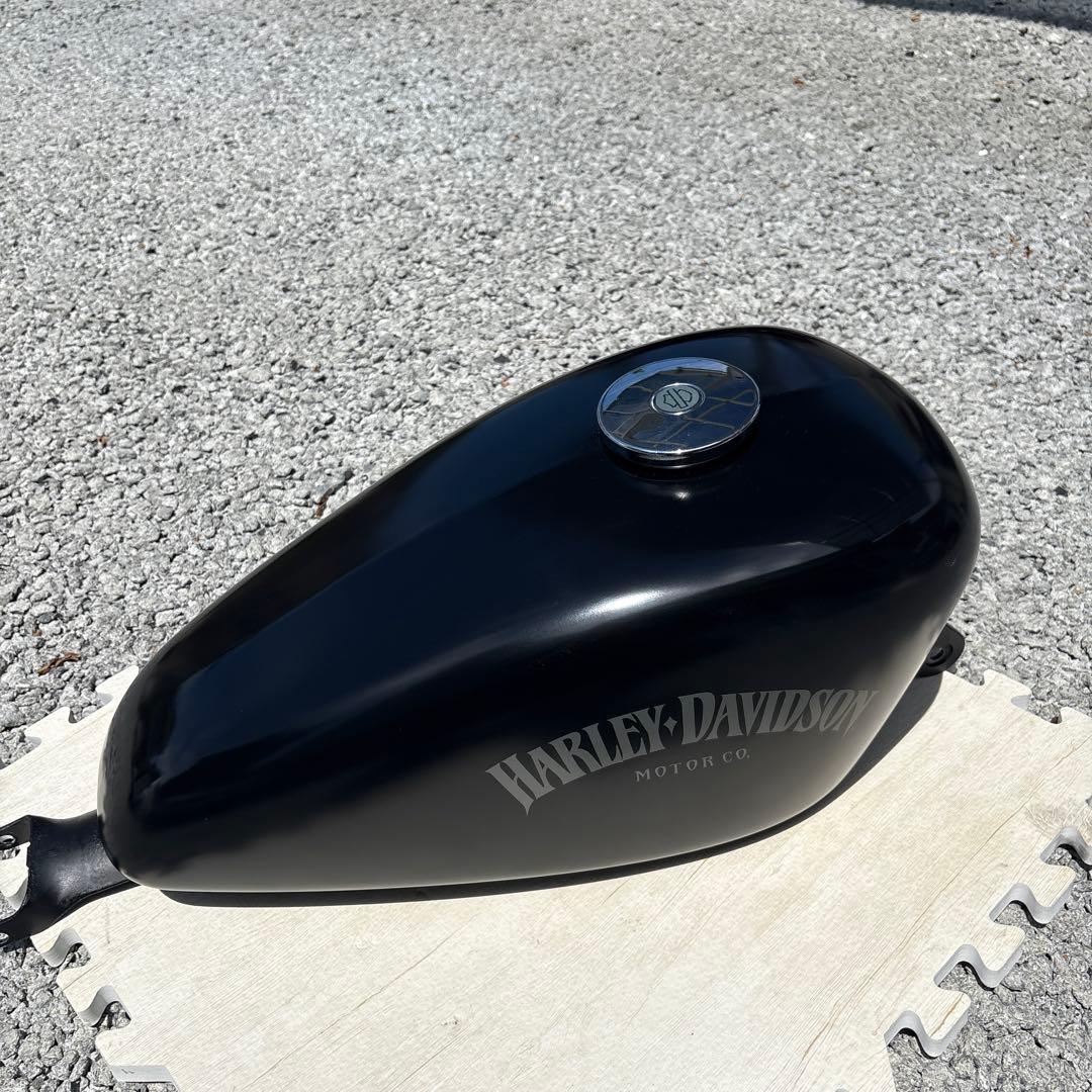 ブラックデニム12.5ℓスポーツスターEFI純正タンク(売り切り) - メルカリ