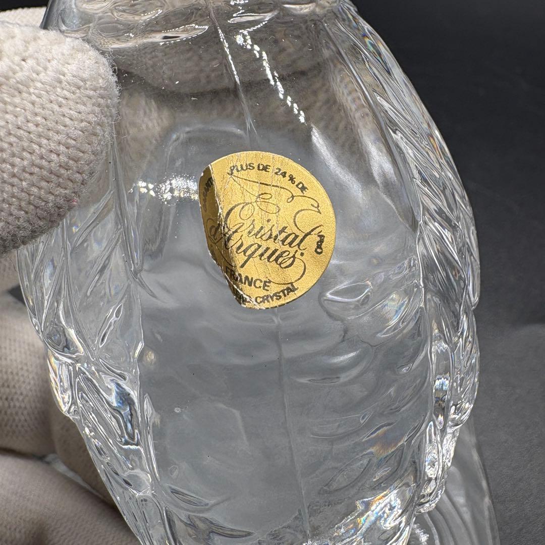 箱付き クリスタル・ダルク オブジェ 置物 ペルドリ 山うずら no.173