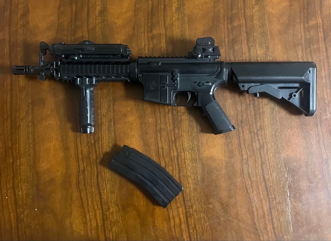 美品　東京マルイ カスタム　ソップモッドM4 電動ガン ボーイズ　金属ピニオン