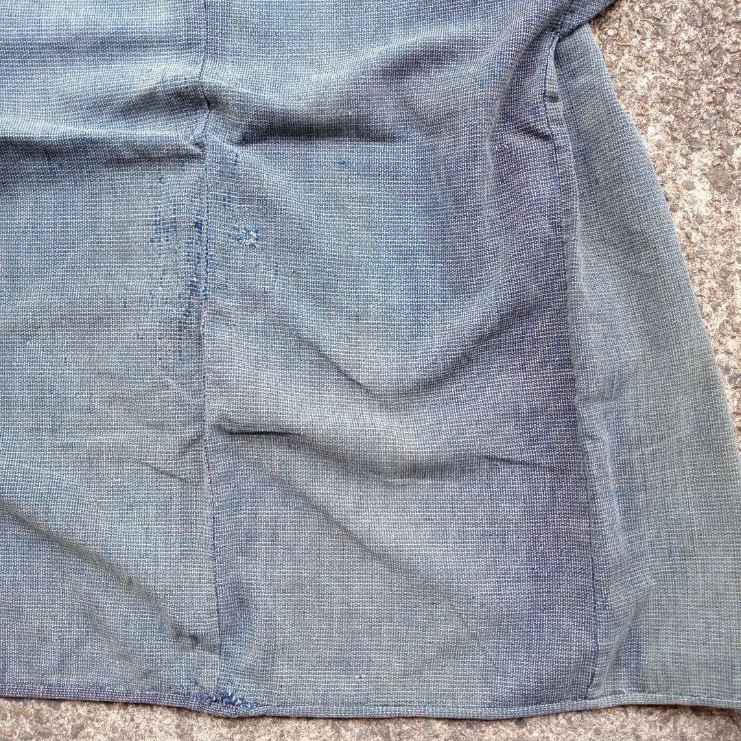 シンプル 野良着 襤褸 羽織 アンティーク