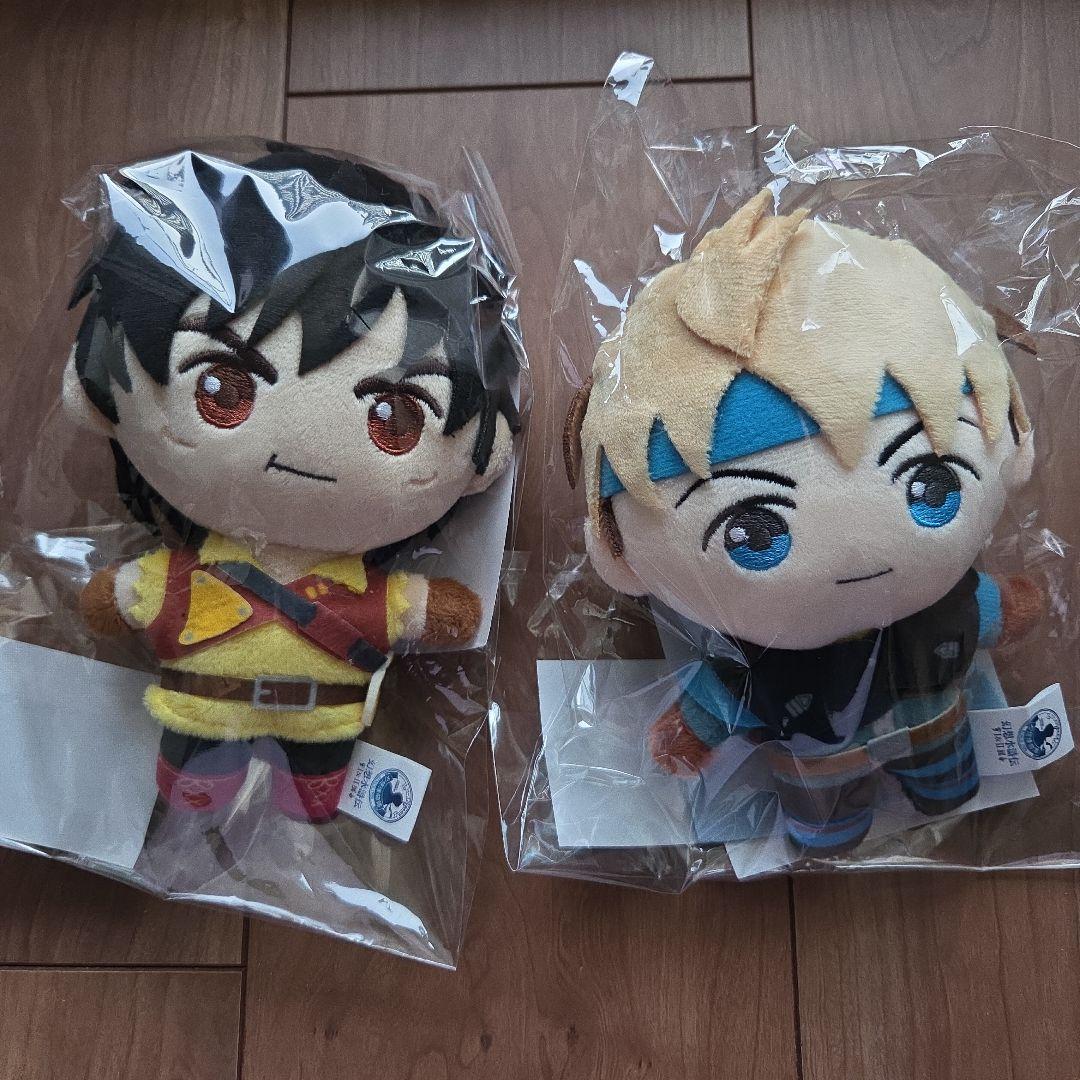 幻想水滸伝展 幻想博物館 ぬいぐるみ ビクトール＆フリック