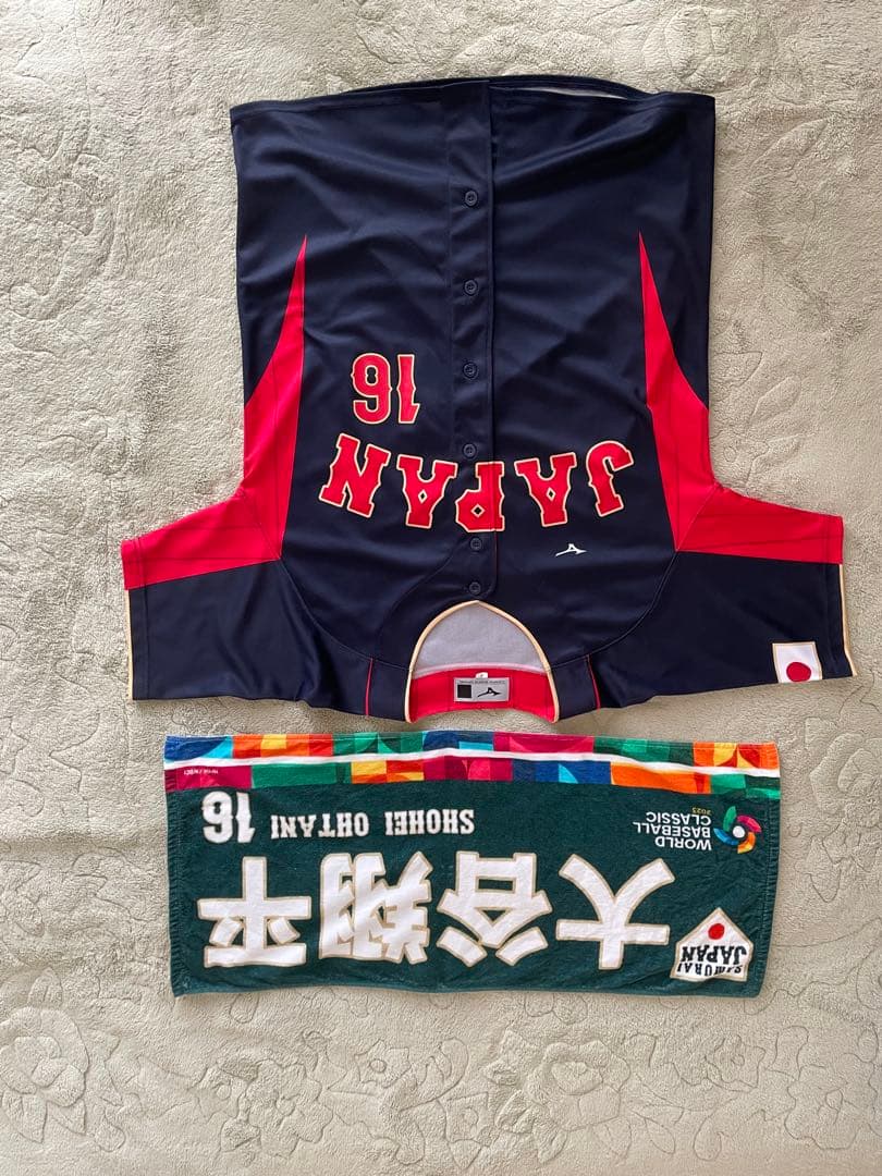 美品】2023 WBC 大谷翔平 16 ビジターユニフォーム 侍ジャパン - メルカリ