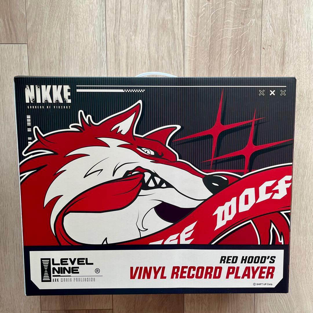 韓国限定　勝利の女神NIKKE レッドフード　LPプレイヤー&レコード　セット
