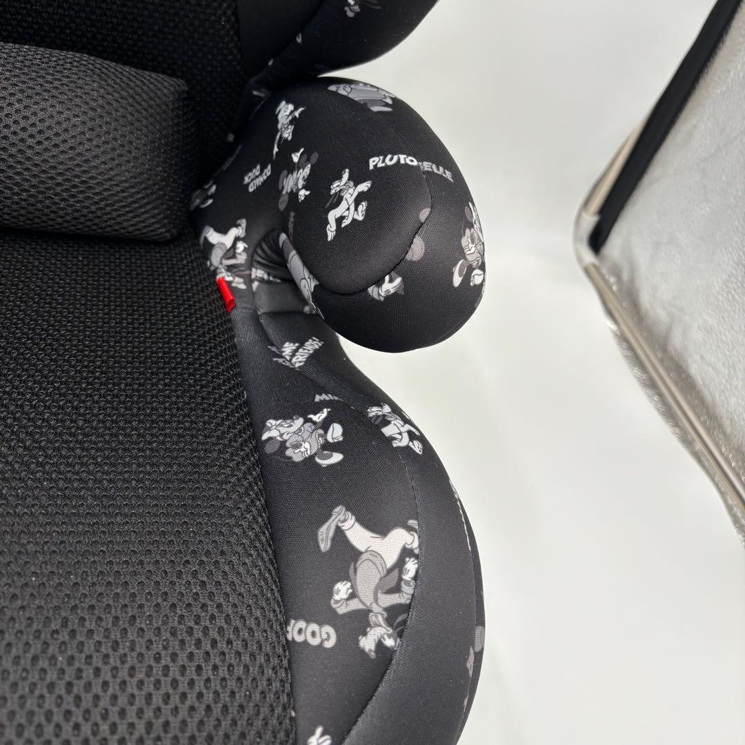 極美品 ハイバック ディズニー ジュニアシート ミッキーマウス ISOFIX