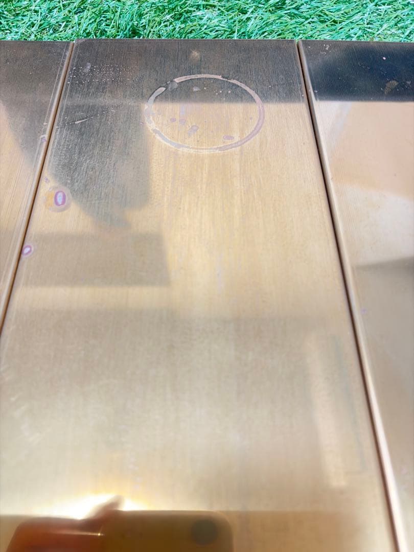 IGTテーブル 真鍮 ハーフユニット パネル 6枚 セット