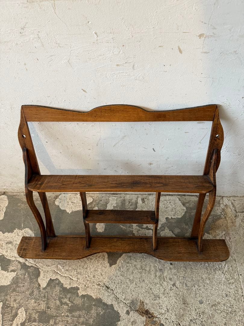 年末・年始SALE ビンテージ ウォールシェルフ ウォールラック 飾り棚