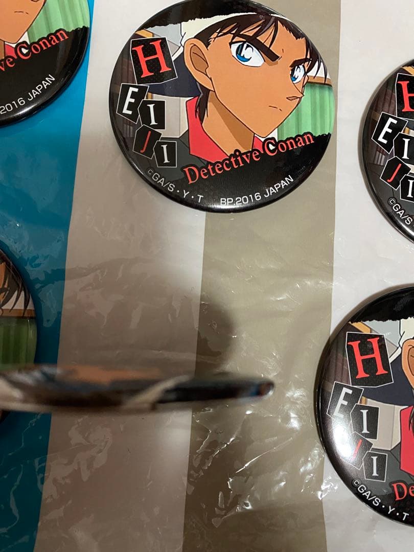 服部平次 1番カフェ 2016 缶バッジ 10個