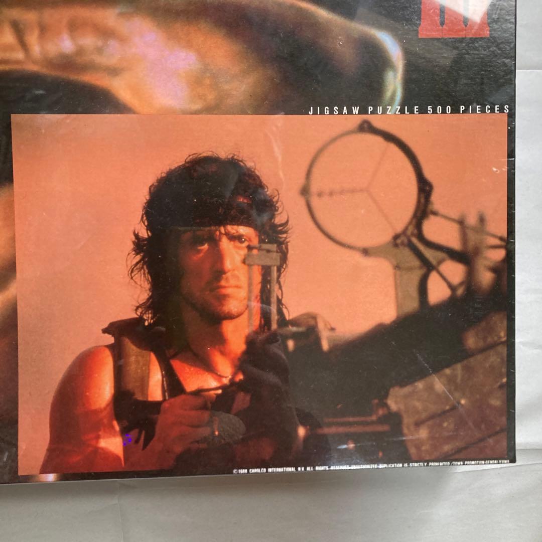ジグソーパズル500ピース ランボー3 怒りのアフガン シルベスター