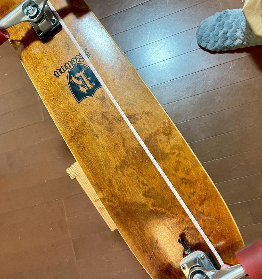 GRAVITYスラスター2搭載 ロングサーフスケート92cm REKON製